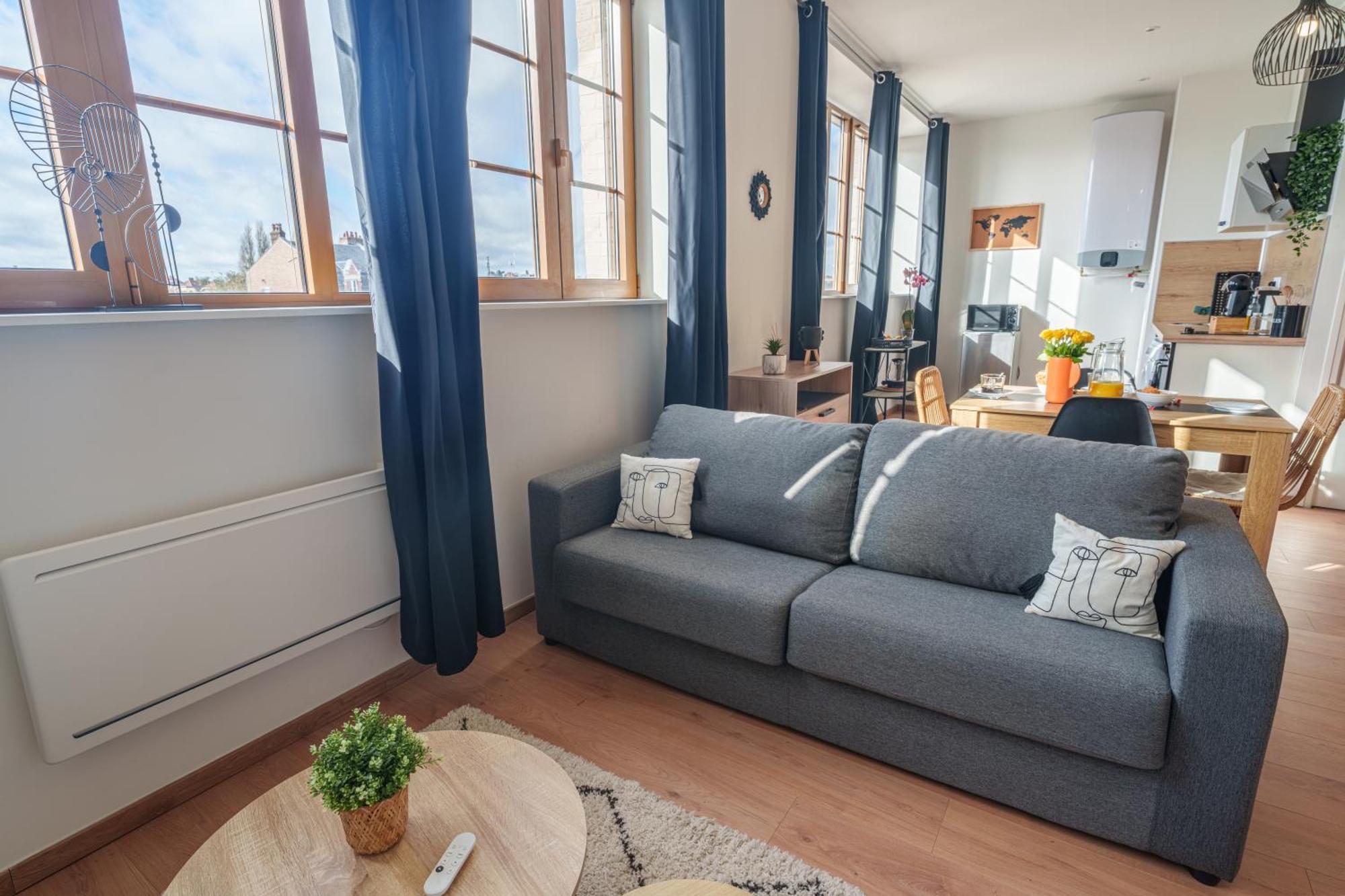 Le Lotus - Zmn Conciergerie Appartement Saint-Quentin  Buitenkant foto